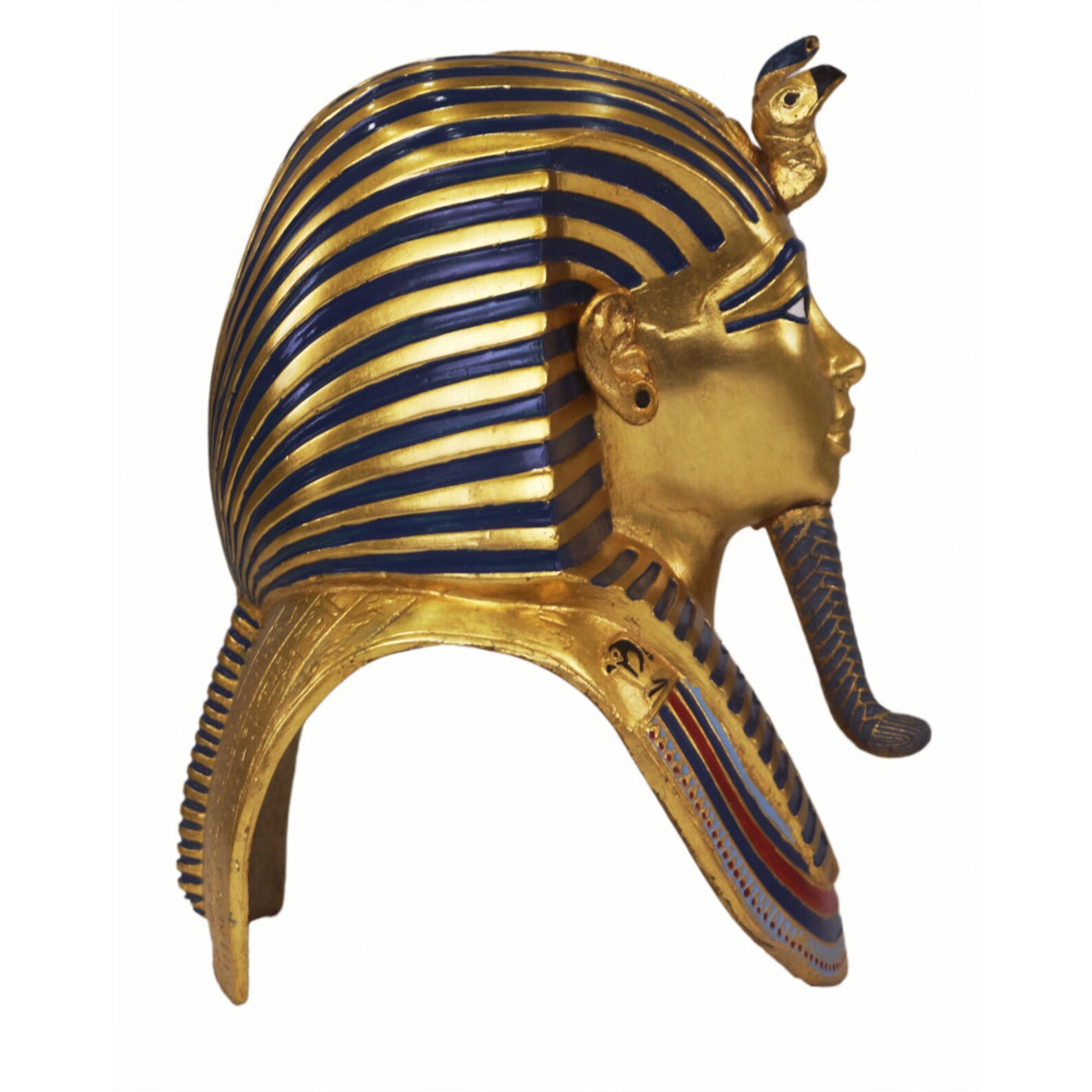Elegant Tutankhamun Mask Museum Medium Size Ancient Etsy