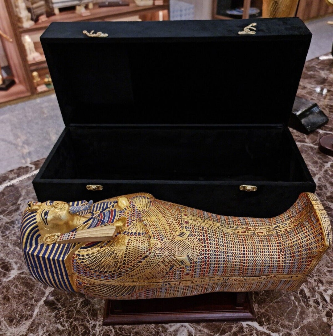 ツタンカーメン王の黄金の第二棺、限定版、博物館複製レプリカ
