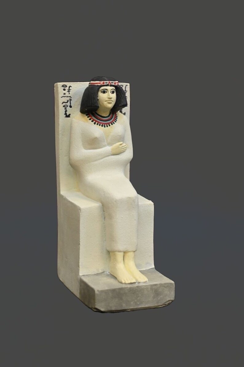 The Statues of Rahotep and Nofret Statue Handmade Stuff Etsy