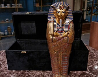 ツタンカーメン王の黄金の第二棺、限定版、博物館複製レプリカ