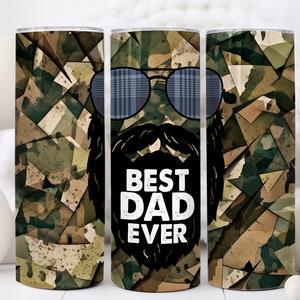 Dad Tumbler Wrap Png Seamless, Fathers Day Tumbler Sublimation Designs ...