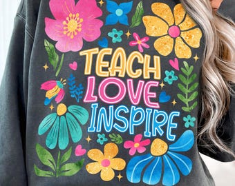 Teacher Shirt PNG, Teacher Png Download, Teacher Tee Shirt Sublimation, For Teacher Shirt Png, Png For Tshirt, Teacher Appreciation T-shirt