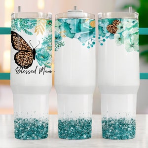 40 Oz Tumbler Wrap Sublimation, Quencher Tumbler Design Template, 40oz Tumbler Png, Seamless Tumbler Design For Sublimation, Quencher Wrap