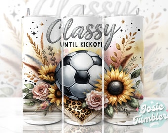 Soccer Mom Tumbler Wrap, 20oz Skinny Sublimation Tumbler, Soccer Sublimation Designs, Skinny Tumbler Png Download, Sports Tumbler Design