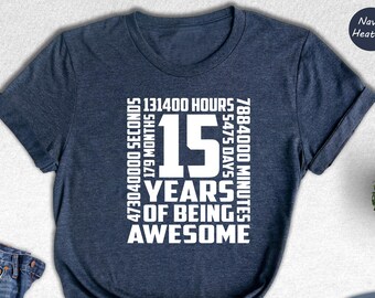 15th Birthday Shirt, Hello Fifteen, Birthday Party Outfit