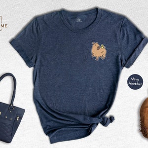 Cute Capybara Shirt, Animal Lover Shirt, Capybara Lover Gift, Capybara Art Shirt, Pet Lover Shirt, Adorable Capybara Shirt image 7