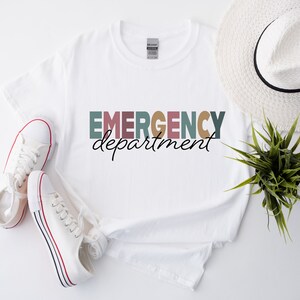 Emergency Department T-shirt, Er Nurse Shirt, Nurse Shirt, Registered Nurse T-shirt, Gifts For Nurse