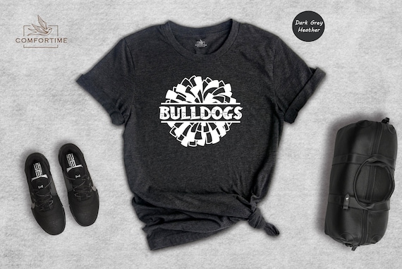 Bulldogs Team Mascot T-Shirt, School Spirit Tee