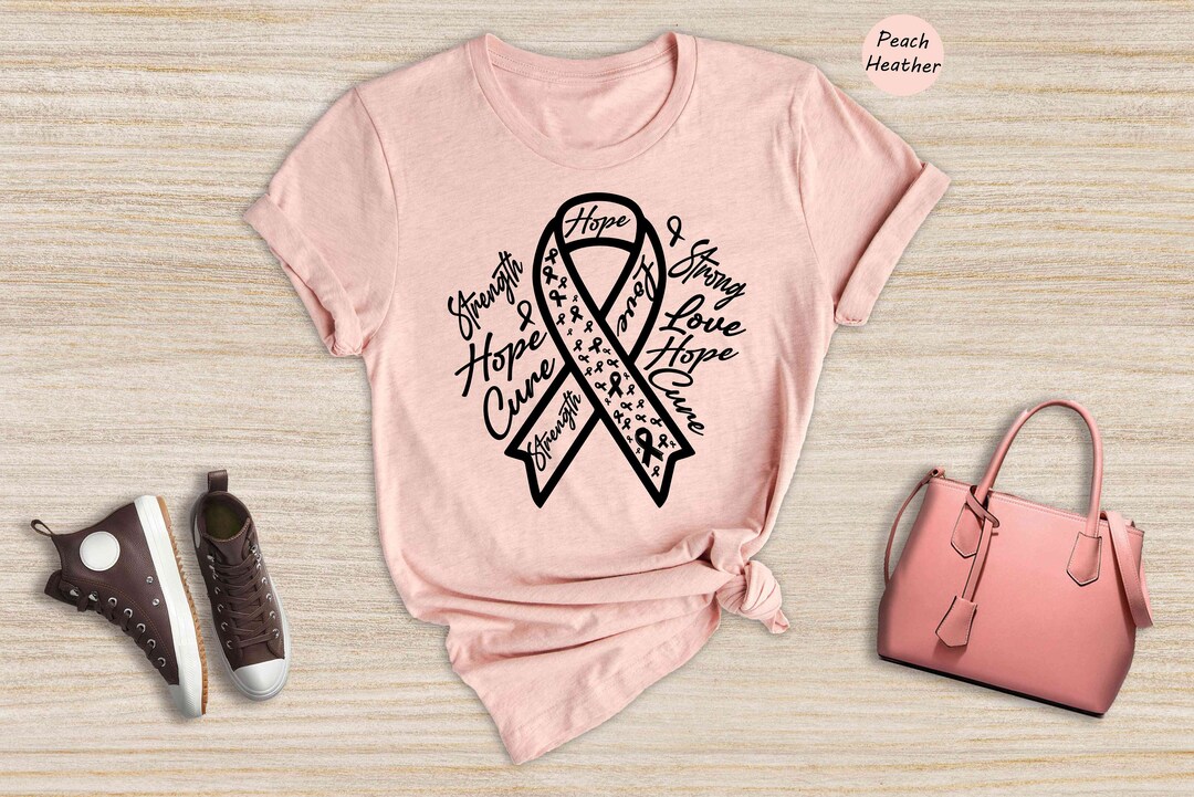 Cancer T Shirt, Cancer Warrior T-shirt, Breast Cancer Shirt, Stronger ...
