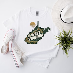 Retro State Of West Virginia Shirt, State Of West Virginia Shirt, State Shirt, West Virginia Shirt, West Virginia Lover Shirt