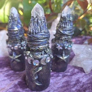 Potion Bottles 3, set of 3, witchy bottles, potion bottles, spell bottles, halloween bottles, halloween decorations, wiccan, witchcraft