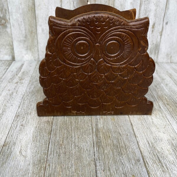 Owl Napkin Holder Etsy