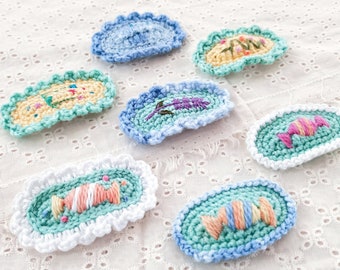 Blue & Cyan Candy Hair Clip