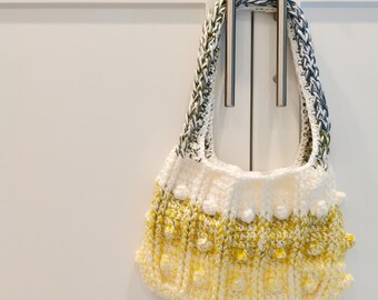 Snow Top Yellow Dotted Bag