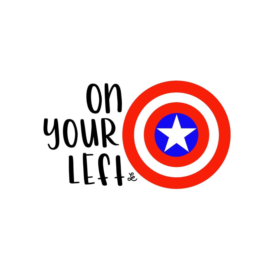 On Your Left Decal/sticker - Etsy
