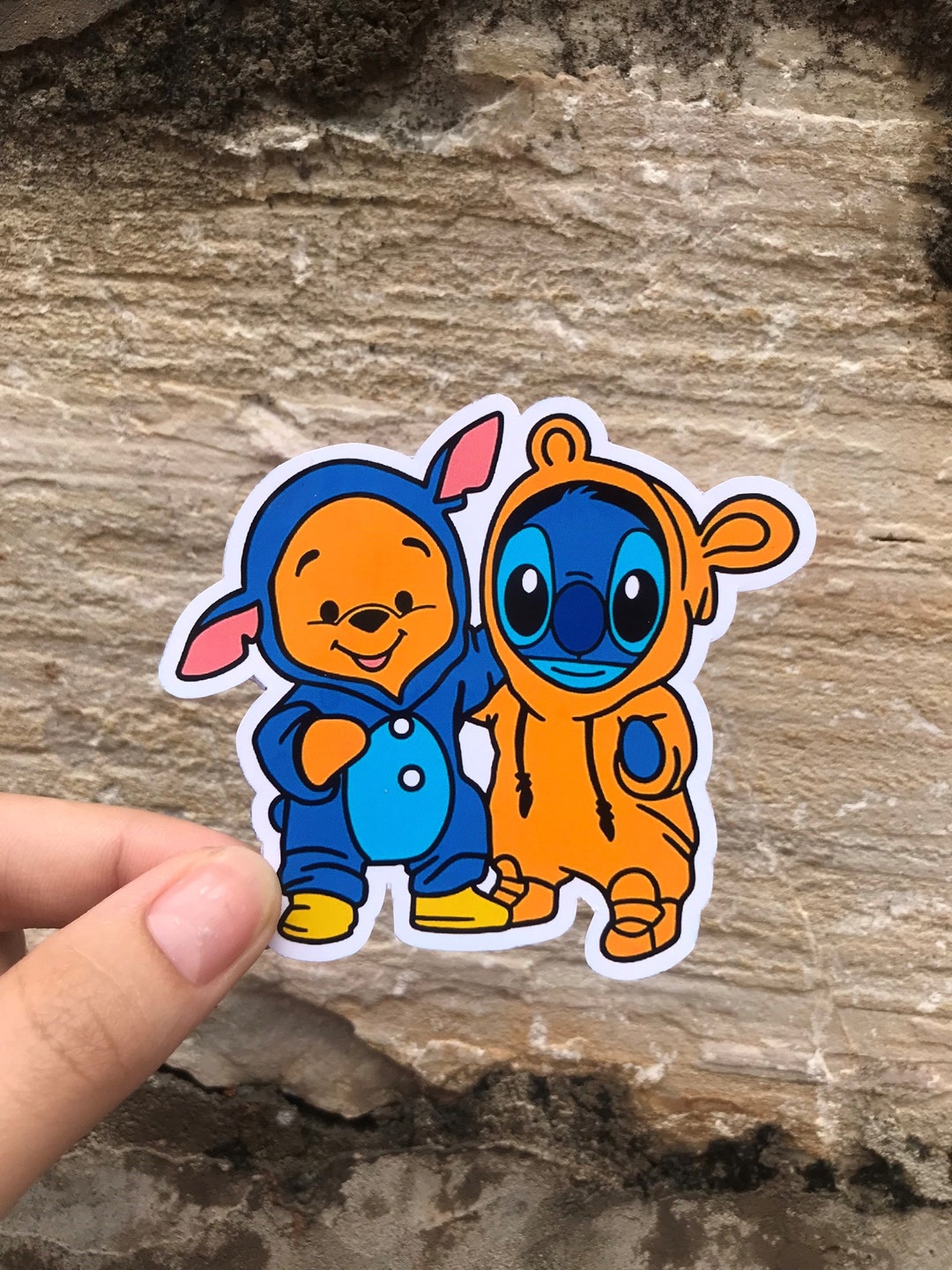 Stitch Vinyl Sticker Lilo & Stitch Sticker Disney Sticker Etsy