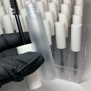 Empty 10ml plastic mascara tubes
