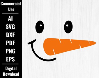 Snowman Face Svg for Cricut, Snowman Fac Png,Dxf,Png, Snowman Ornament Svg, Svg Snowman Christmas Gifts, Gifts for Family Christmas Svg