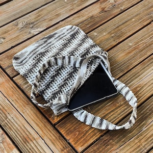 Crochet Market Bag - Camo
