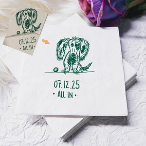 Tovaglioli personalizzati con scritte a mano per biglietti d'amore, tovaglioli di carta personalizzati con scritte a mano, tovaglioli stampati per cocktail nuziali, tovaglioli personalizzati con scritte a mano per biglietti d'amore