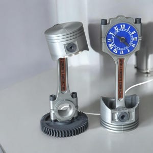 Piston Desk Clock or Lamp