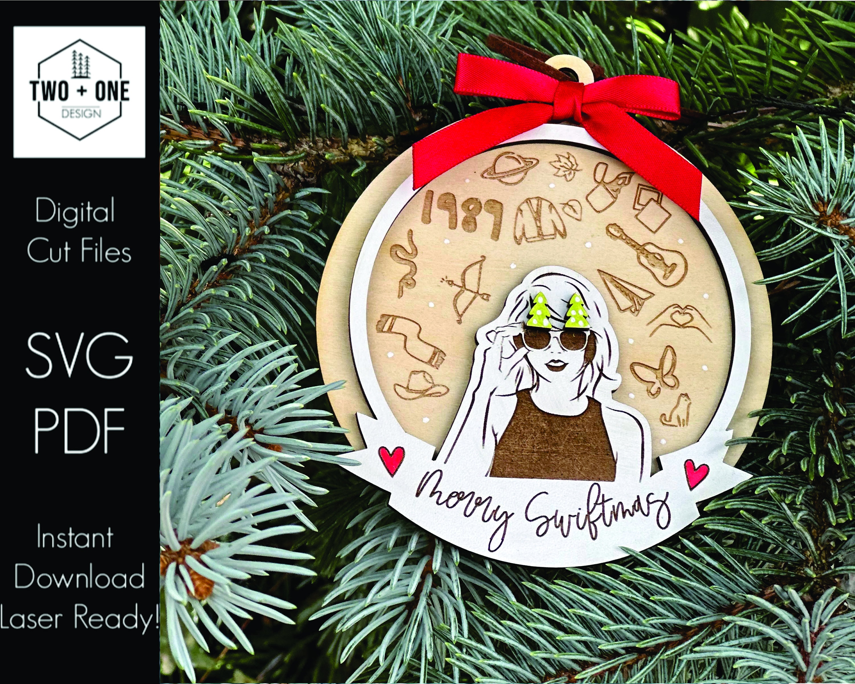 Swiftie Christmas Ornament - Etsy