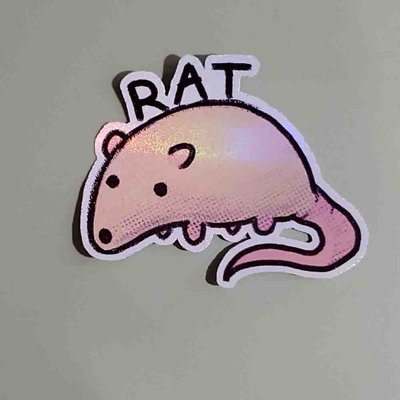 20-Pack Rat Vinyl Stickers - Waterproof Funny Animal Decals For Water Bottles, Laptops, Cars - View #4