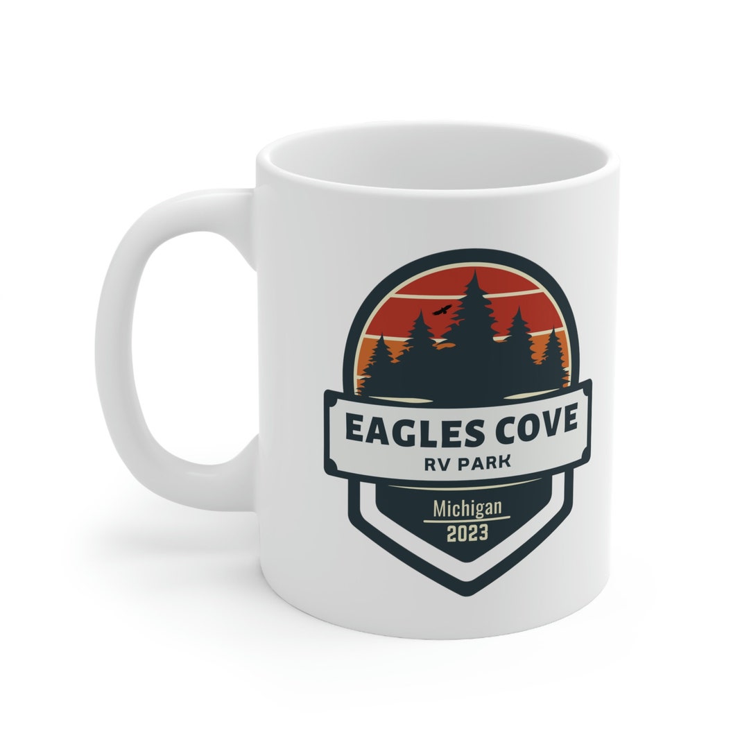 Eagles Cove RV Park 2023 Michigan Campground Ceramic Mug Etsy