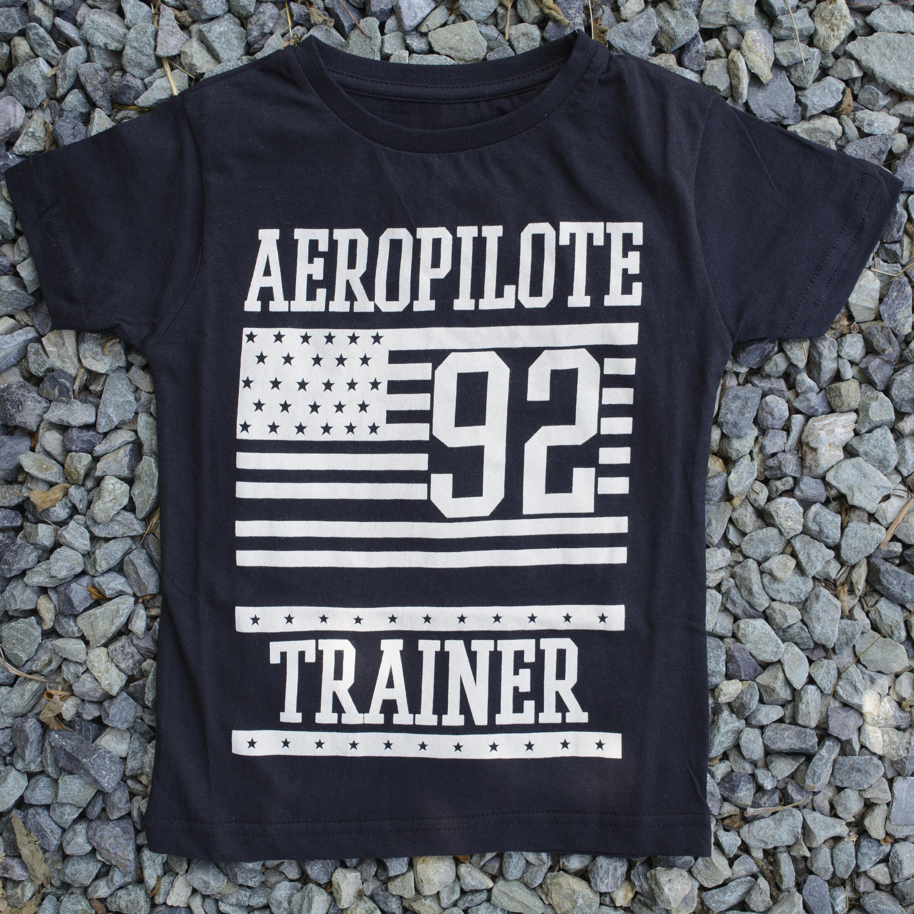 Aeropilote Trainer Black & Orange Shirt Visual Themes - Etsy