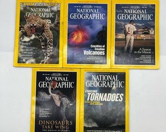 1954 National Geographic Magazines - Etsy