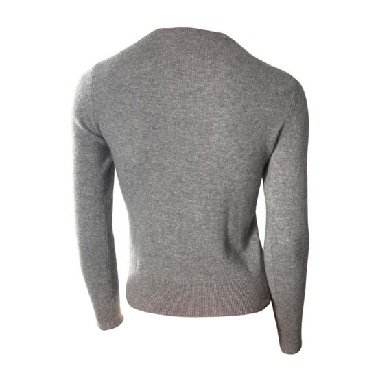 APT. 9 100% Cashmere Gray Button Front Cardigan S… - image 3