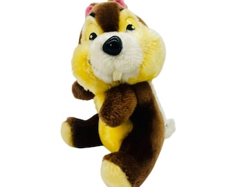 Disneyland Walt Disney Chip & Dale Streifenhörnchen Stofftier Plüsch Vintage 23 cm