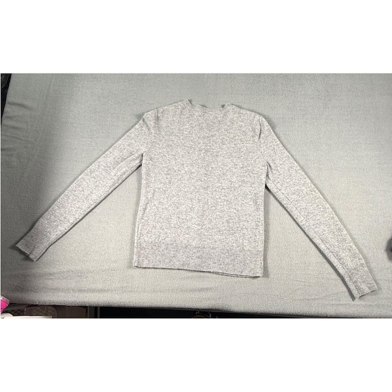 APT. 9 100% Cashmere Gray Button Front Cardigan S… - image 5