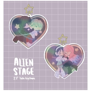 Alien Stage Keychains | MiziSua & IvanTill