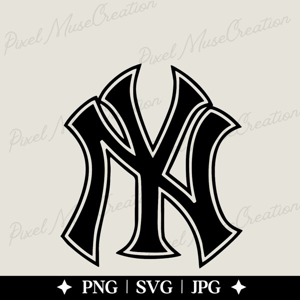 NY Svg, New York Svg, Ny Cut File, Png Design, Printable Art, Vector Vinyl Decal, Svg For Cricut Files, Svg For Shirts, Silhouette Clipart