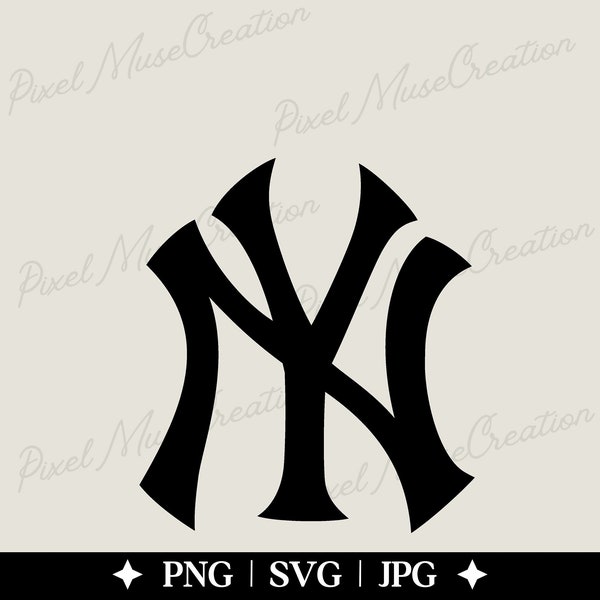 NY Svg, New York Svg, Ny Cut File, Png Design, Printable Art, Vector Vinyl Decal, Svg For Cricut Files, Svg For Shirts, Silhouette Clipart