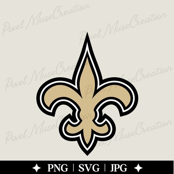 Fleur De Lis, Fleur Svg, Fleur Png, Vector Vinyl Decal, Svg For Cricut, Saint Clipart Images, Football Cut Files, Instant Download SvgFiles