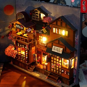 DIY Book Nook Kit DIY Curiosities Decor Japan Ancient Town - Etsy