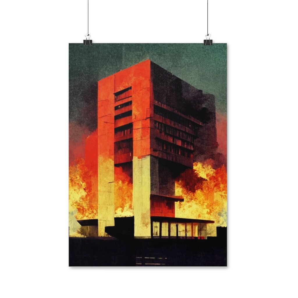 Brutalism - Created by Artificial Intelligence