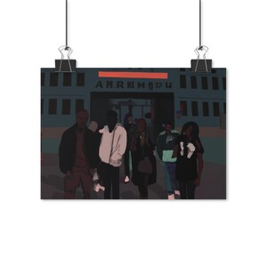 Berghain - Designed by AI (Poster Print)