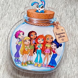 Winx club kawaii popsocket | phone grip