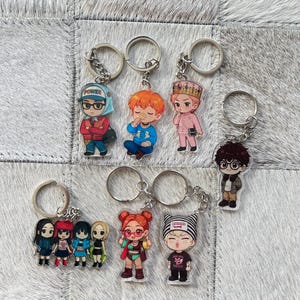 Kpop keychains
