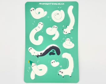 Brush Buddy Sticker Sheet