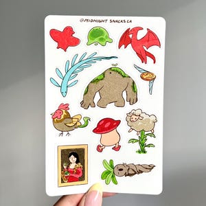 Dungeon Meshi Sticker Sheet