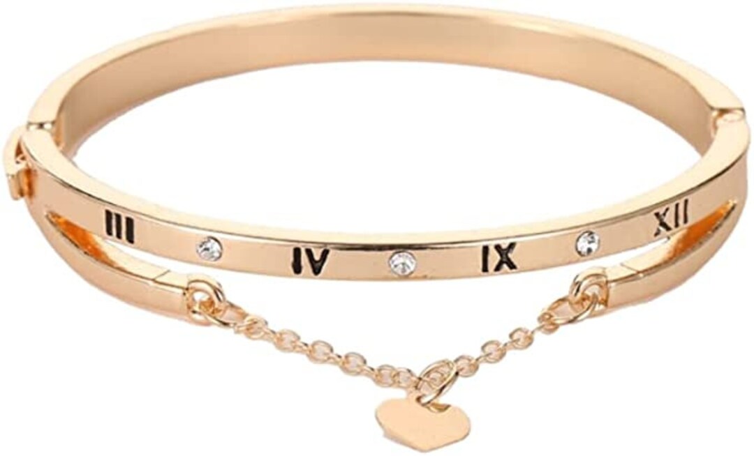 Design Luxury Brand Bracelet Women Hanging Heart Label Forever Love