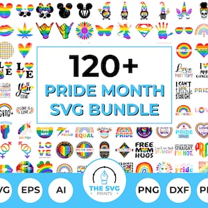LGBTQ SVG Bundle, LGBT svg, Pride svg, Gay Pride svg, LGBT-Zitate svg, Regenbogen svg, Gay svg, digitale Datei, sofortiger Download