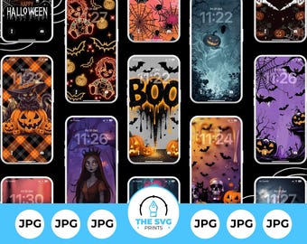 18 Halloween Themed Wallpapers for iPhone, Android, Spooky Lock Screen Home Screen Backgrounds