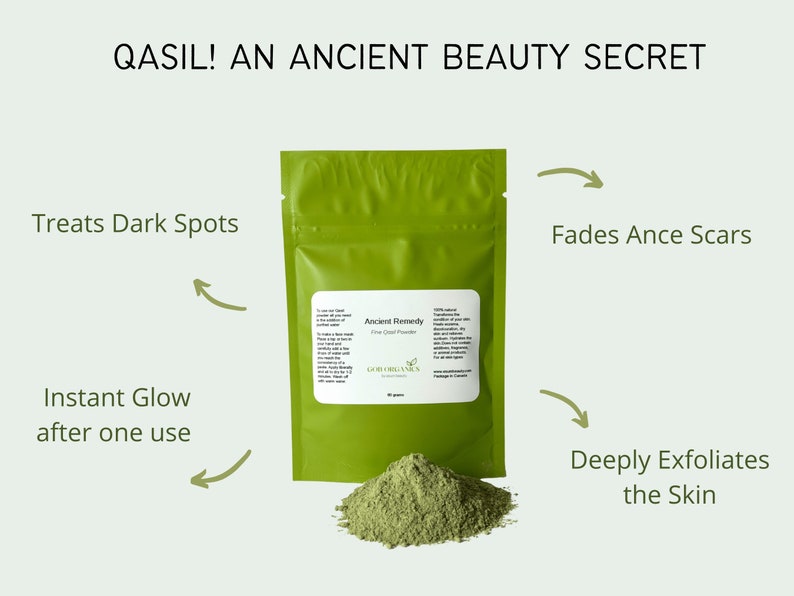 Authentic Somali Qasil East African Face Maskacne Fighting Etsy