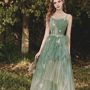 Sage Green Dress - Etsy