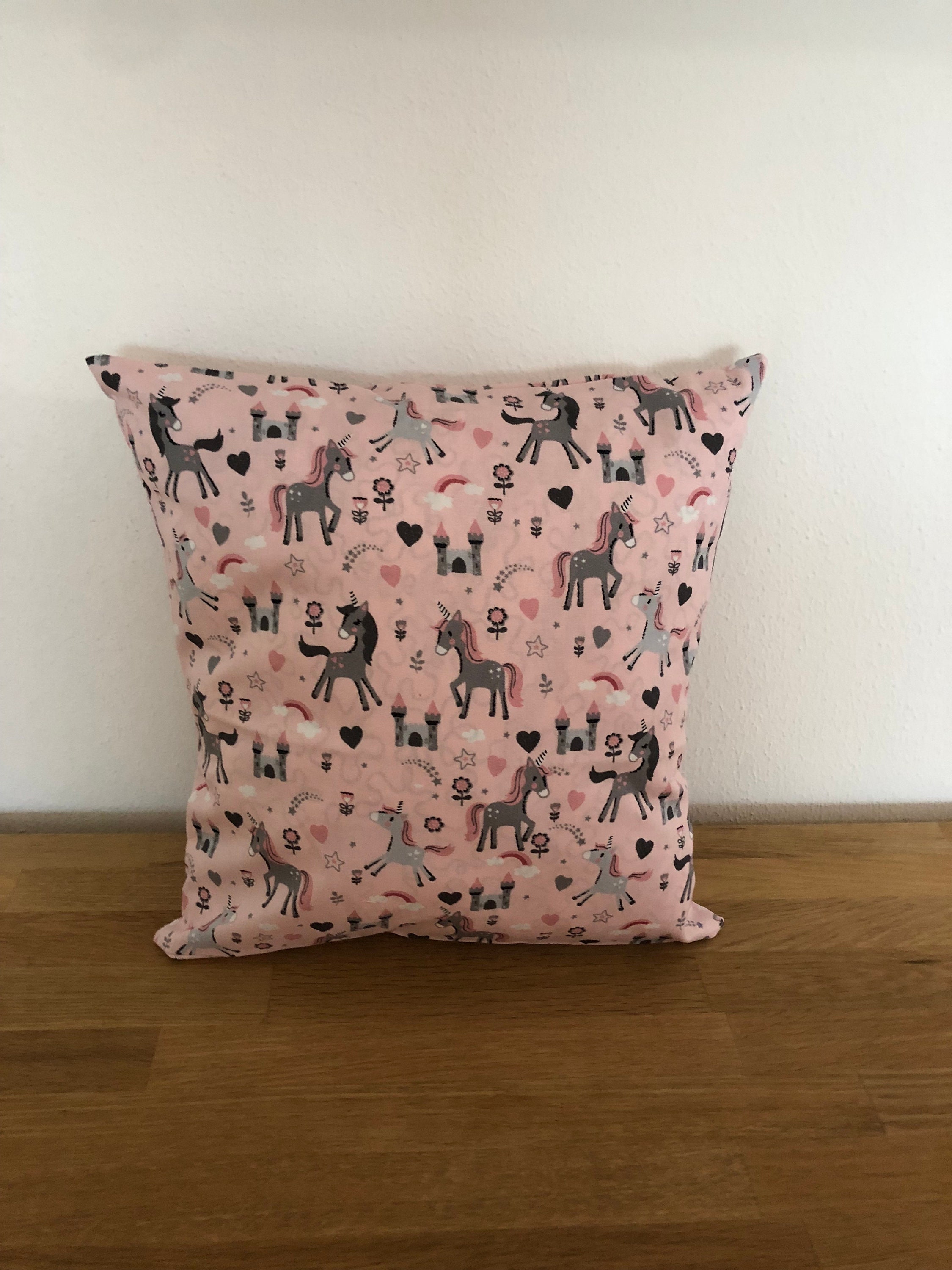 Einhorn Kissenbezug Kinder - Süßes Kopfkissen Für Mädchen